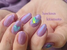 ラシェスキタモト (luscius kitamoto)/うるうるハートネイル