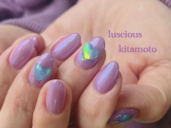 ラシェスキタモト (luscius kitamoto)/うるうるハートネイル