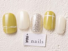 アイネイルズ 渋谷店(I nails)/ラメチェック