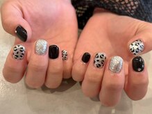 ビューティービースト フォー ネイルアンドアイラッシュ 松浜店(beauty:beast)/ヒョウ柄ネイル☆