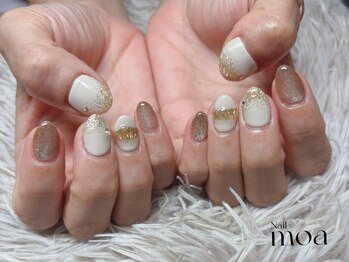 クリスマス 大人 冬ネイル