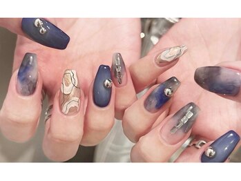 リット 万代店(lit.)の写真/持ち込みデザインも自由に♪アートし放題でこなれ感ある指先へ！