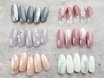 エイル ビューティ ベル(EIL beauty Belle)の写真/【今月のキャンペーンNail¥4900】初夏カラー☆"EIL"でおしゃれな指先に♪視線を奪うこだわりNailで気分もUP
