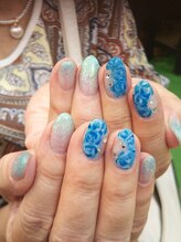 アールエム(Rm)/青バラアート