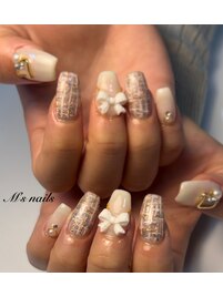 リボン×ツィード