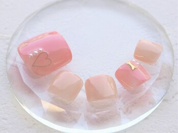 フットジェルネイル/パール