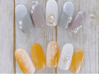 リッチネイル(Rich Nail)の写真/お呼ばれ・パーティ・旅行・結婚式などに人気◎特別な日を彩るワンランク上のデザイン多数☆