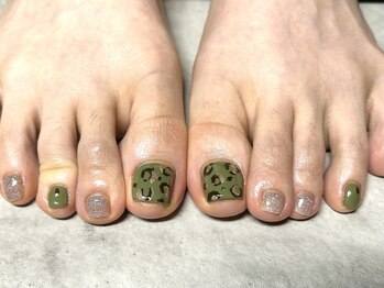 ジュリネイル(JULIE NAIL)/FOOT親指アート♪