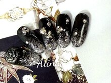エリナネイルサロン池袋(Alina Nail Salon)/成人式／和風ネイル