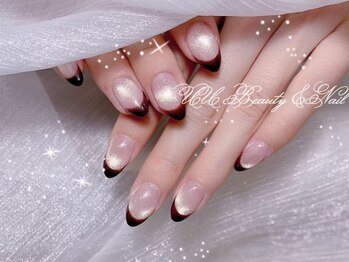 ユーユービューティネイル 上野御徒町店(UU Beauty&Nail)の写真/【マグネットカラーフレンチ】 スカルプ・長さだし専門店でもジェルOK★[上野/上野御徒町/スカルプ/チップ]