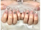 持ち込みジェルチップスカルプ