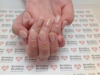 バースデーバースデー 徳島店(BirthDay BirthDay)/★シンプルオフィスネイル