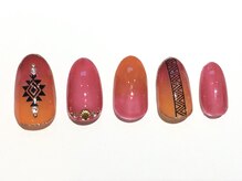 ネイルアンドアイ ミント(nail＆eye mint)/7月キャンペーンネイル