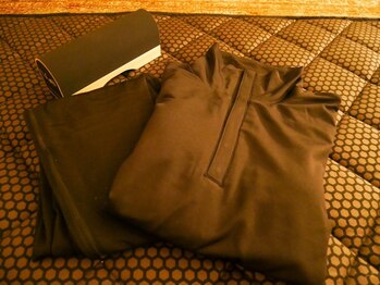 ヨサパーク シャンティ 恵比寿(YOSA PARK SHANTI)/2 専用ウェアにお着替え