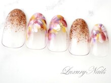 ラグジュアリーネイルズ カワグチ(Luxury Nails Kawaguchi)/ニュアンスデザイン*