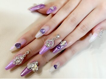 ラビング(Loving)/パープルネイル