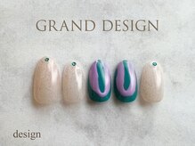 グランドデザイン 大垣店(GRAND DESIGN)/うねうねネイル