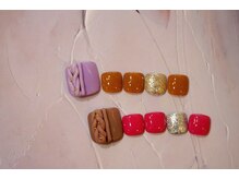 ネイルサロン ブリオン(Nail Salon Bullion)/フェミニンニットネイル