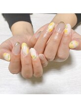 リジョイスヘア エン(REJOICE hair EN)/ミモザネイル