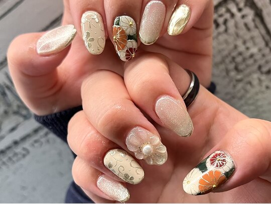 2025年冬】振袖のネイルデザイン集｜人気順｜2ページ目  