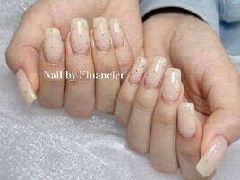 フレンチガーリーネイル