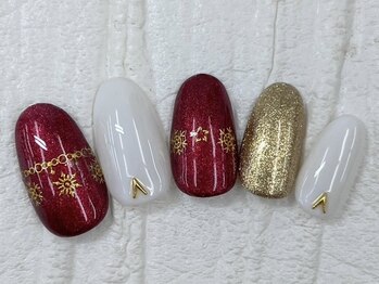 ハニービービー(Honey Bee Bee)/クリスマスネイル