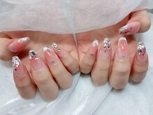 プティ アイビューティ 京橋店(peTiT eyebeauty)/チークネイル　韓国ネイル　