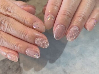 ユンズネイル 湘南平塚(Yunsnail)の写真/《ニュアンスや韓国風ネイルなど幅広く対応可能◎》豊富なカラ―とデザイン力でリピーター様続出★完全個室