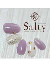 押し花ネイル
