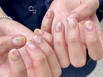 アノヴァ 明治神宮前 表参道(ANOVA)/ニュアンスネイル 冬ネイル