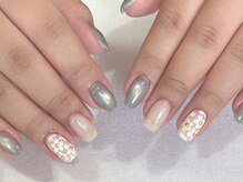 アルティノ ネイル ガーデン(altino nail garden)/マグネット/キラキラ/シンプル