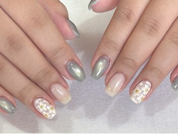 アルティノ ネイル ガーデン(altino nail garden)/マグネット/キラキラ/シンプル