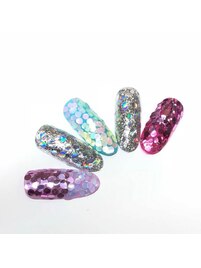 ギラギラネイル☆