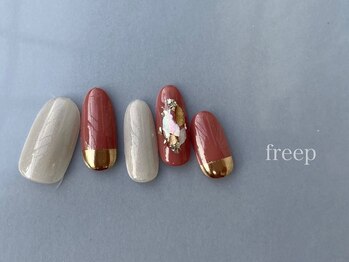 フリープ(freep)/2月月替りデザイン 春 夏 秋 冬