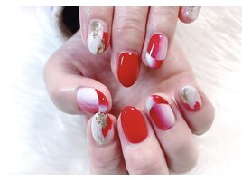 オンブレ☆華やかデザイン