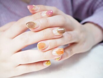 アオネイル(青桜 ao_nail_)/《お洒落なわがままコース》Art 