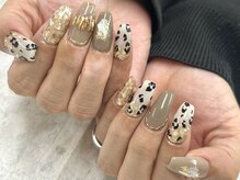 ネイルサロン レクラン(Nail Salon L'ecrin)/レオパード 新宿/新宿三丁目