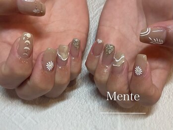 メンテ バイ イニシャル(Mente by initial)/Nail design.