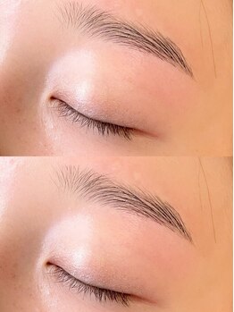 ラウレア(Laule'a)の写真/[仕上がりに満足の声続出！プロの美眉メイク]洗練された垢抜け眉で“自分史上最高”の印象に。