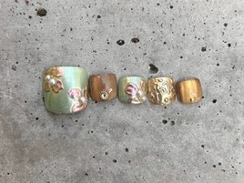 アンティーク風フラワー