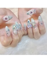 アイラッシュサロンアールツー(eyelash salon R2)/キラキラネイル　ワンホン　韓国