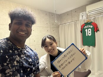 美容ストレッチ王子/20代女性のお客様♪