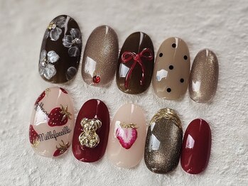 メルシー ネイル(mercii nail)/バレンタインdesign
