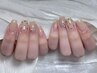 【ジェル】シンプル＊持ち込みデザイン60分¥6000 