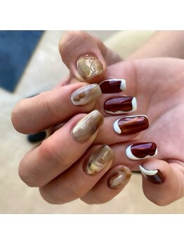 ハレトキネイル(haretoki nail)/地層ネイル