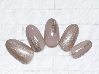 アルセア 上野御徒町店(Alcea)/ミラー ニュアンスネイル 冬