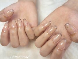フラッシュフレンチネイル