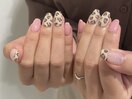 ボアネイル / レオパード柄