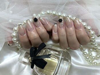 アンジュ(Ange)/【Miyu】バラホロネイル