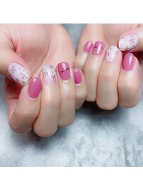 春定額デザインネイル